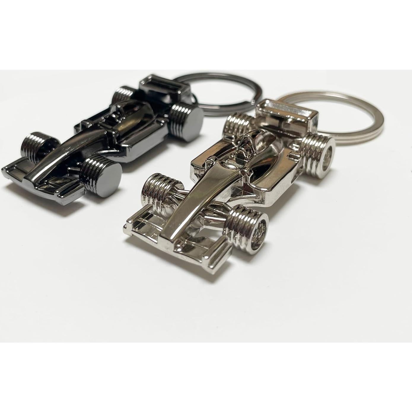 Llave F1 3D de Metal - Miniatura de Coche de Carrera YOYEE