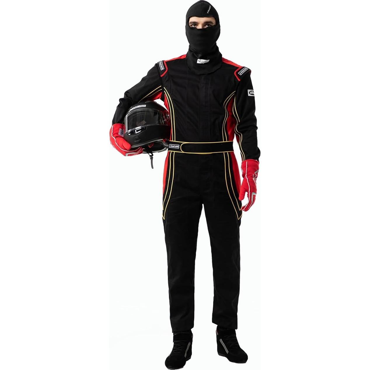 Balaclava de Carreras J-RACING® SFI 3.3 Resistente al Fuego