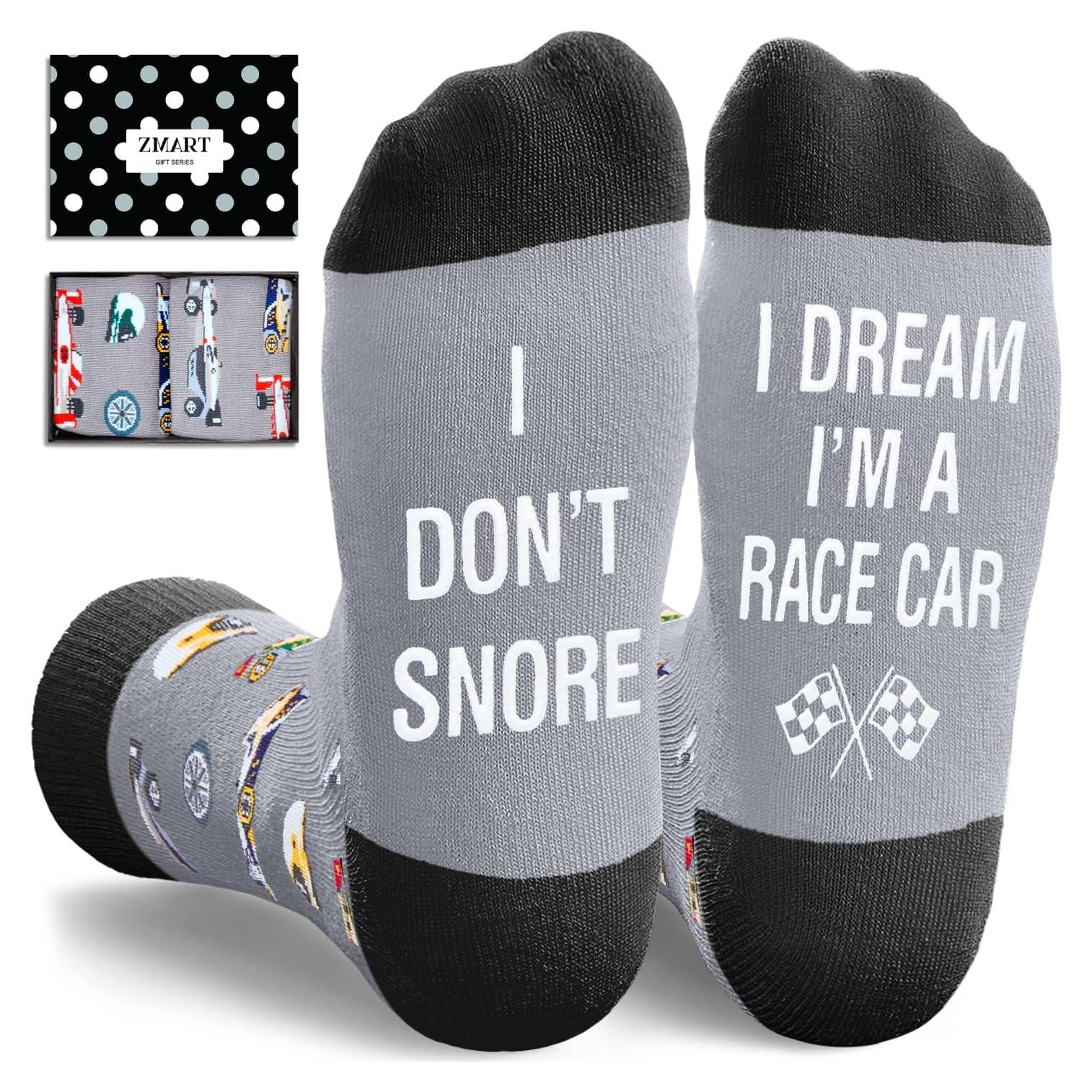 Calcetines de Coche de Carreras Zmart para Hombres - Talla Única