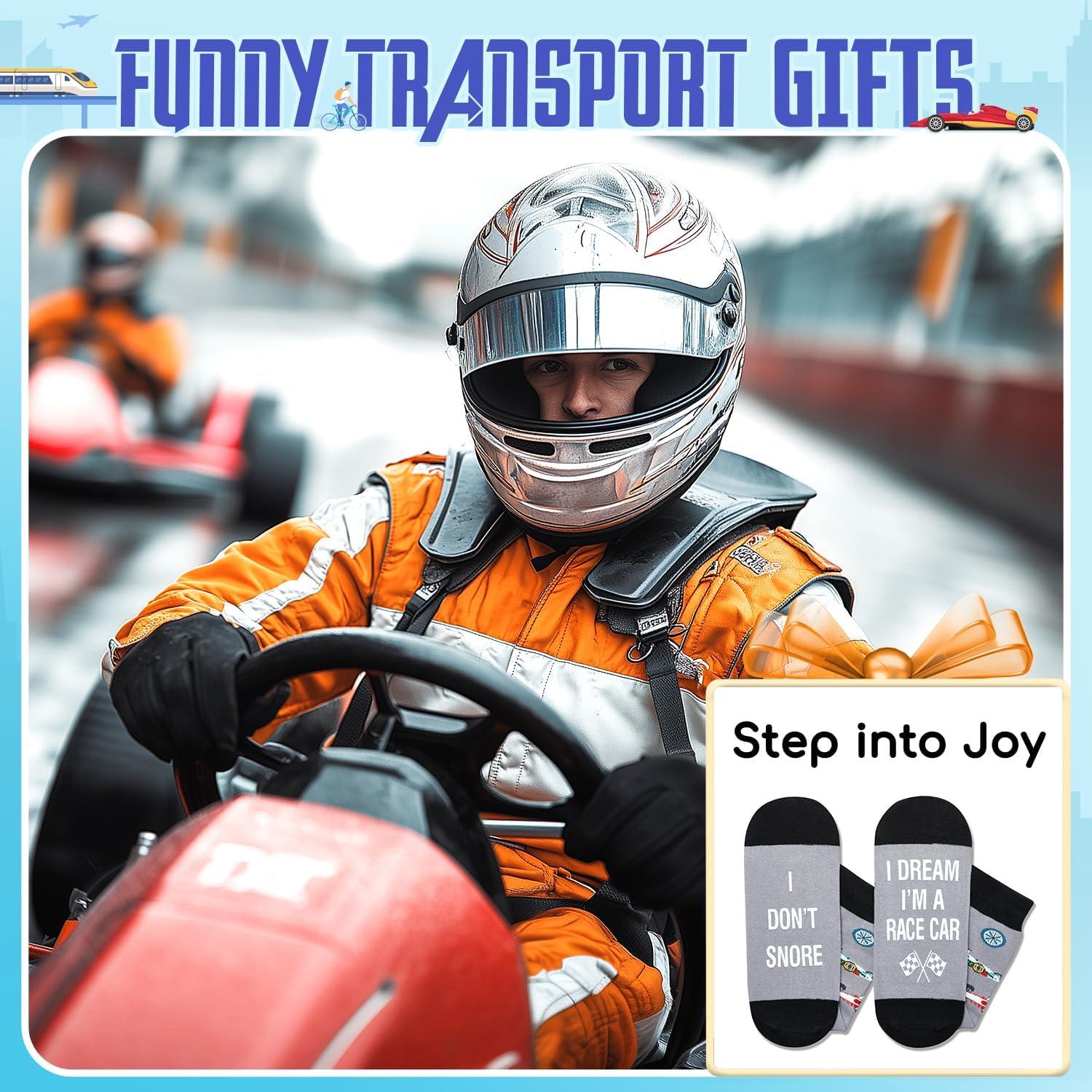Calcetines de Coche de Carreras Zmart para Hombres - Talla Única