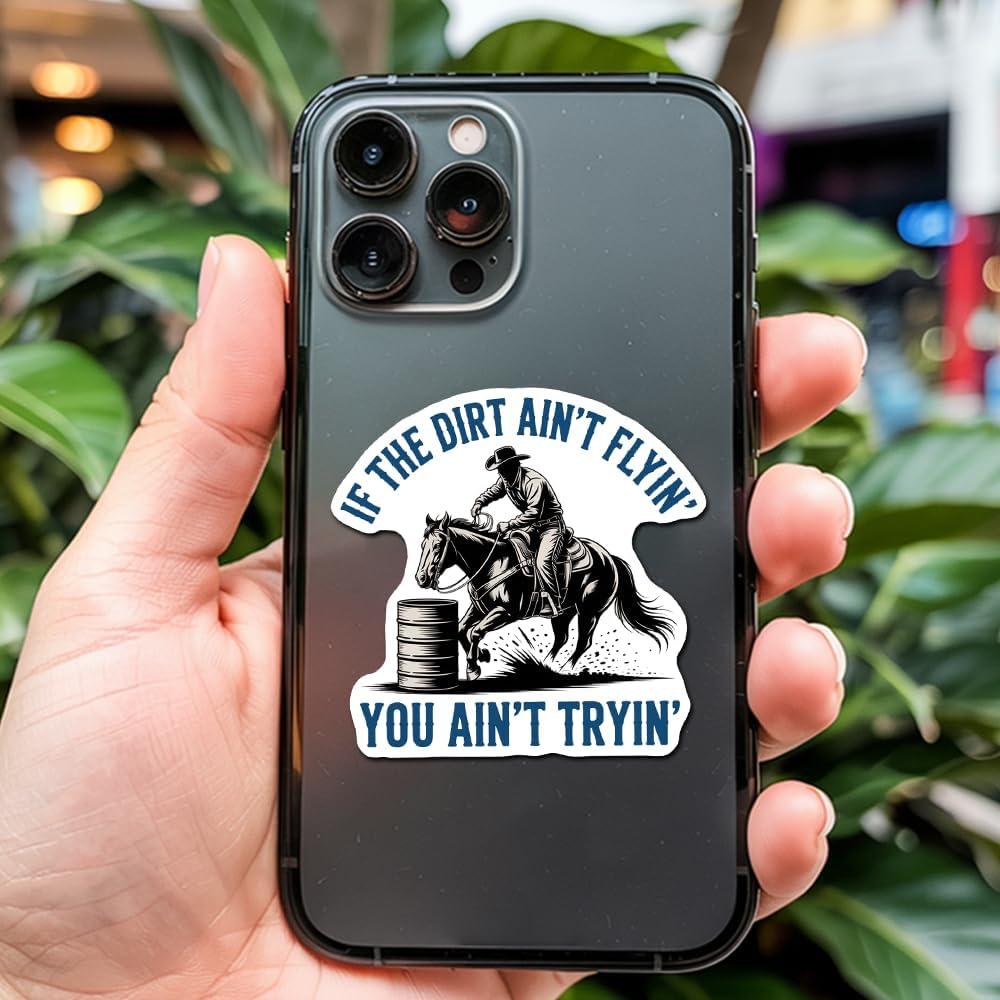 Calcomanías de Vinilo AOMAT77 para Carreras de Barril - 4 Pcs