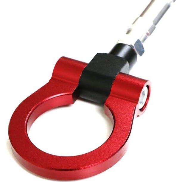 Anillo de Remolque Estilo Racing Rojo iJDMTOY para VW MK7