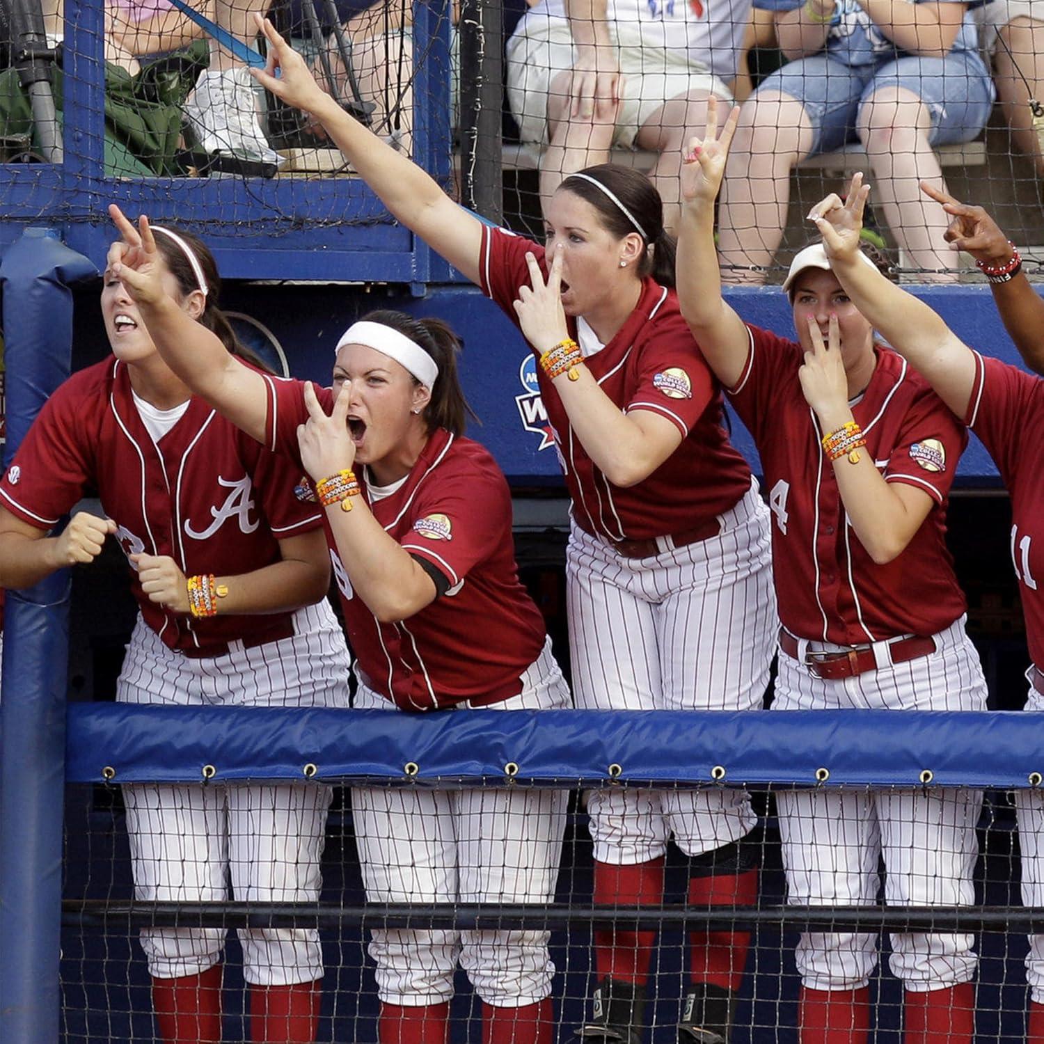 Conjunto de Pulseras de Softbol para Niñas - Accesorios Deportivos