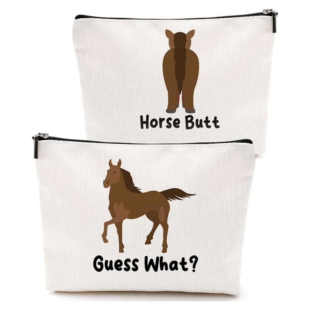 Bolsa de Maquillaje VICBOU Caballo 24.6x17.8 cm Impermeable