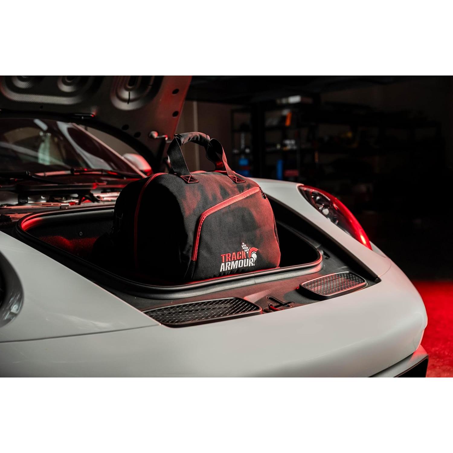 Bolsa para casco TRACK ARMOUR con compartimento para zapatos