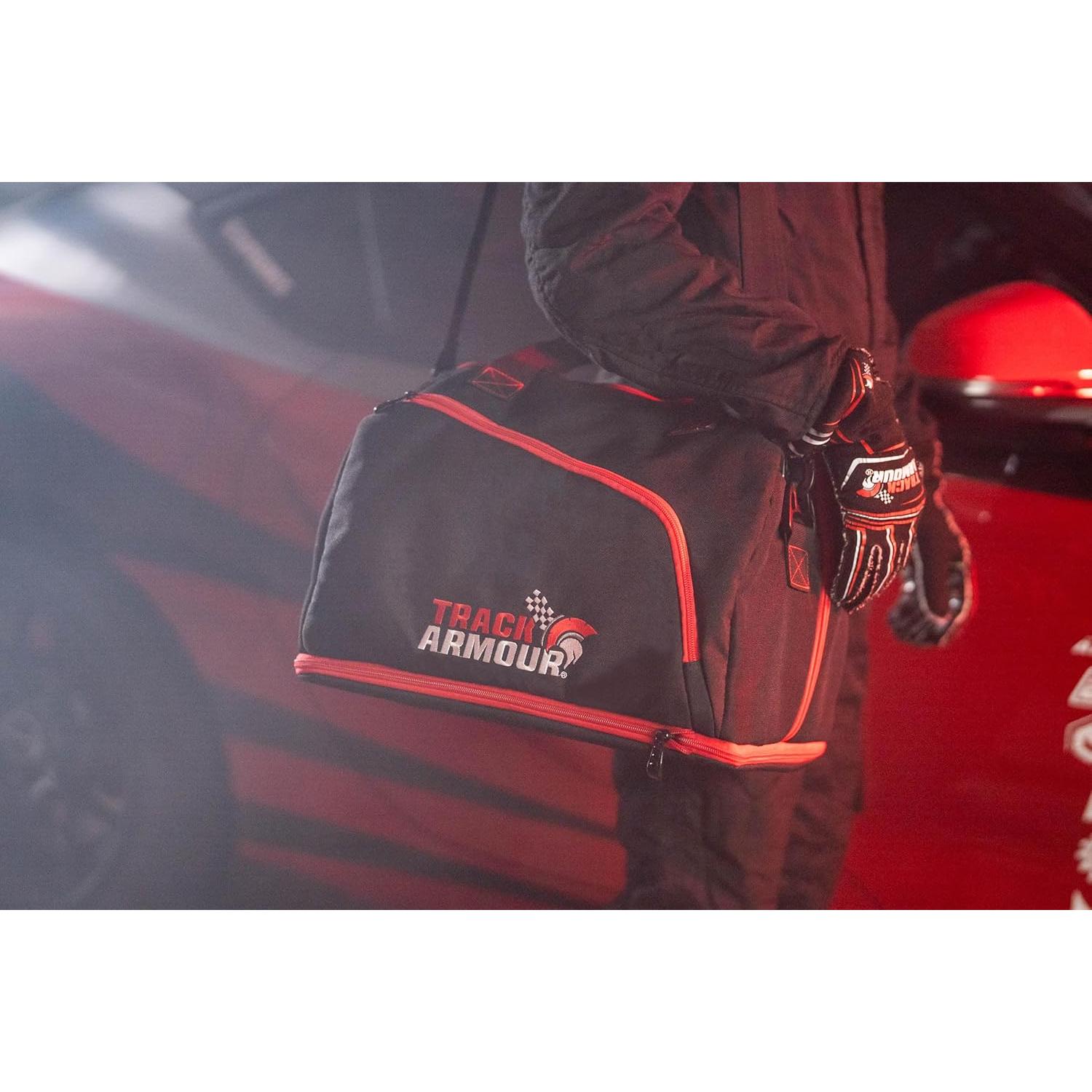 Bolsa para casco TRACK ARMOUR con compartimento para zapatos