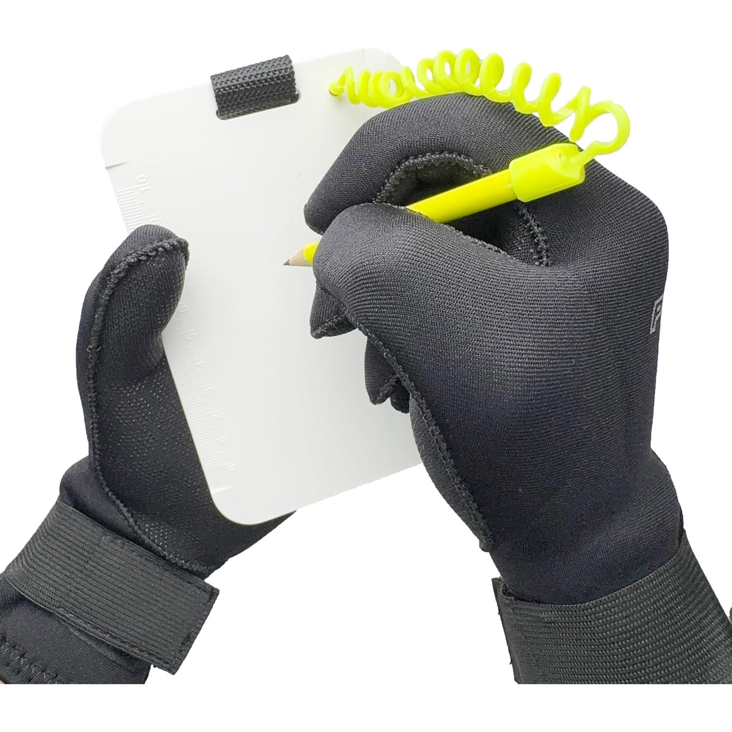 Pizarra de Buceo Scuba Choice 15x10 cm Impermeable con Lápiz