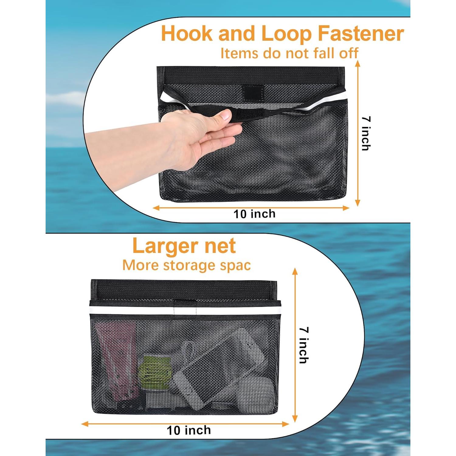 Bolsa de Malla Autoadhesiva PLOZANO 25.4x17.8cm para Barcos