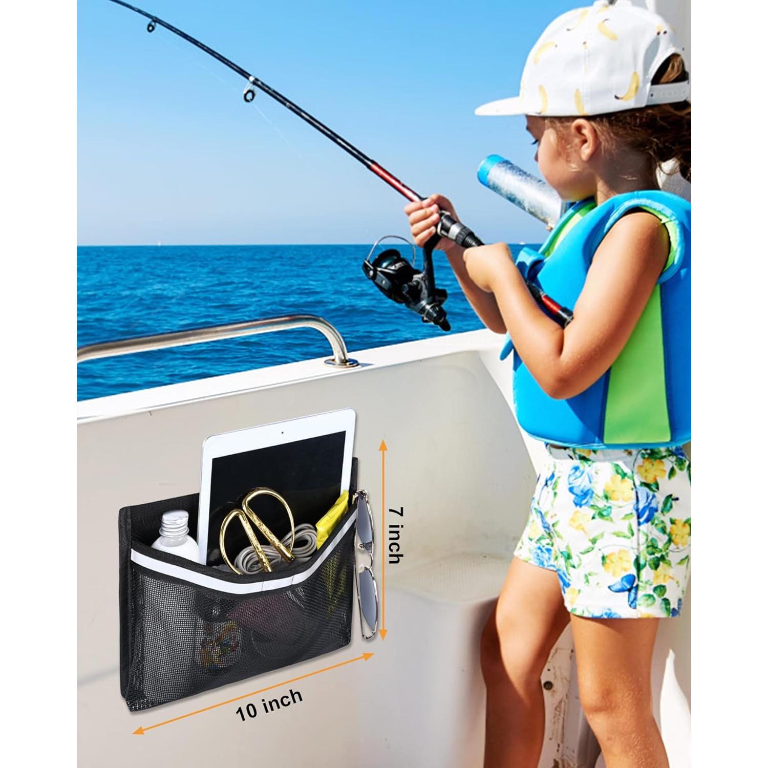 Bolsa de Malla Autoadhesiva PLOZANO 25.4x17.8cm para Barcos