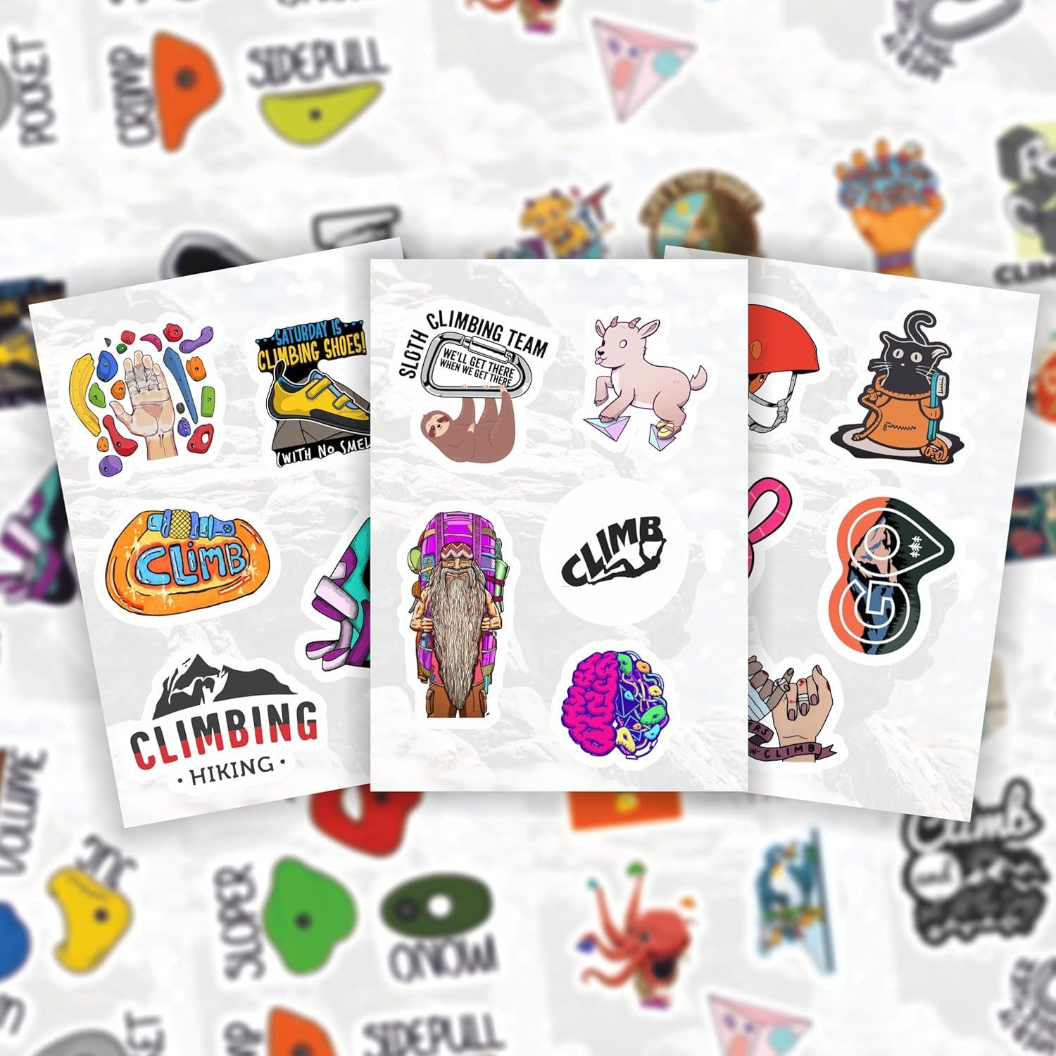 Pegatinas de Escalada BulbaCraft - Vinilo Impermeable 14.73x10.49cm