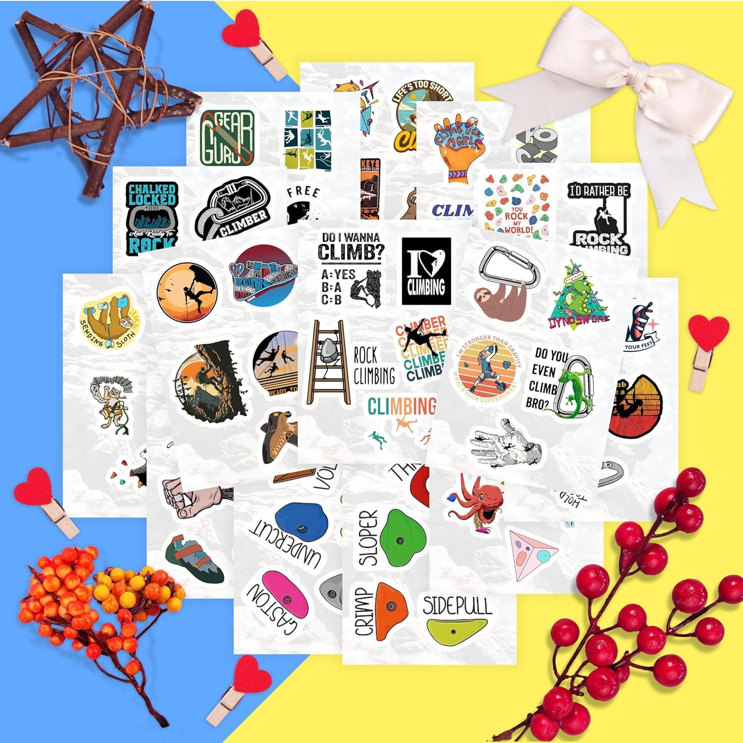 Pegatinas de Escalada BulbaCraft - Vinilo Impermeable 14.73x10.49cm