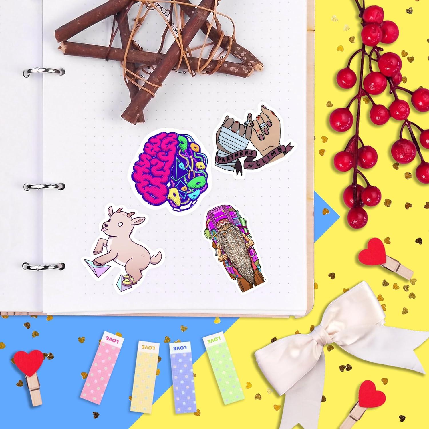 Pegatinas de Escalada BulbaCraft - Vinilo Impermeable 14.73x10.49cm