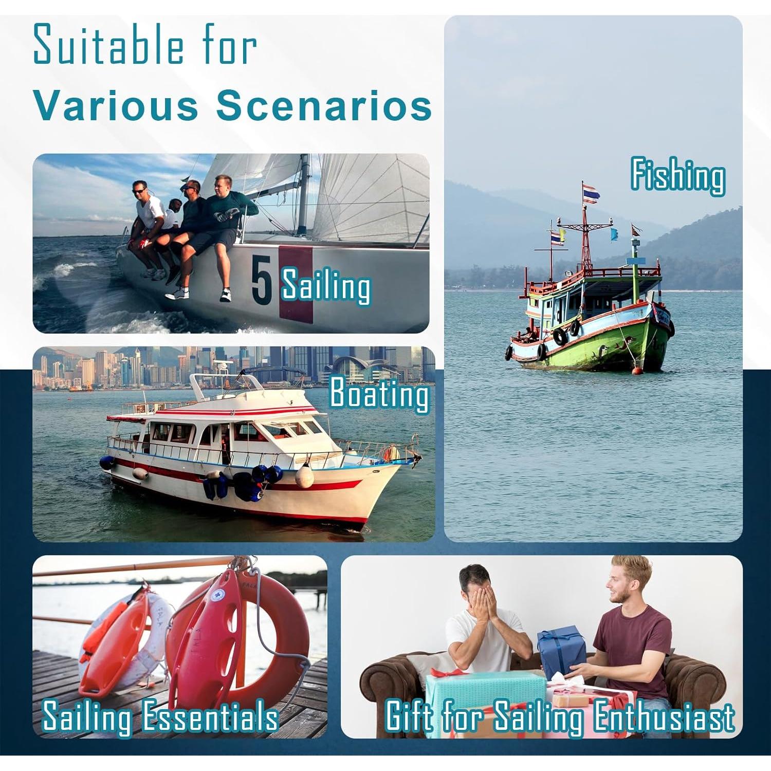 Guía Rápida de Radio VHF Marina SMAODSGN 29.39x22.15cm