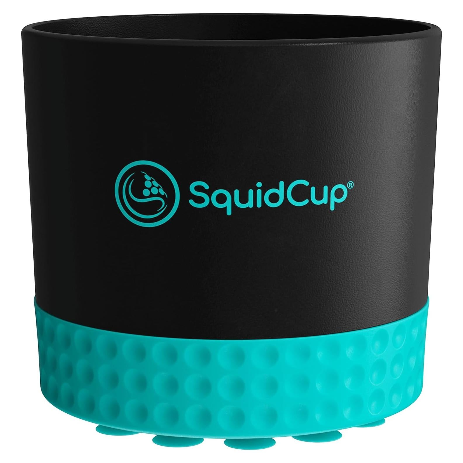 Soporte Antivuelco para Tazas SquidCup 12-30 oz Negro/Azul