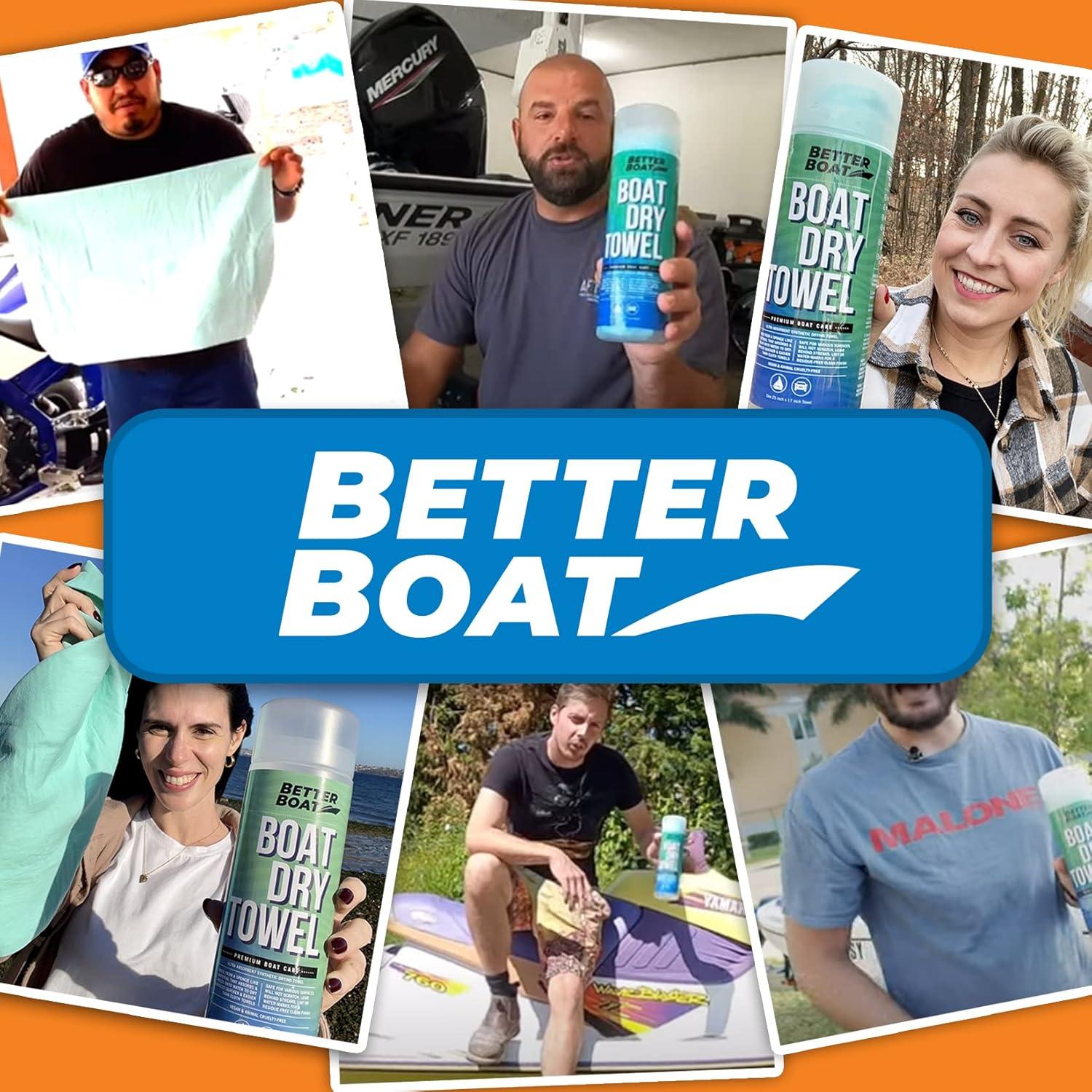 Toalla Chamois Ultra Absorbente Better Boat 1 Paquete Verde Mar