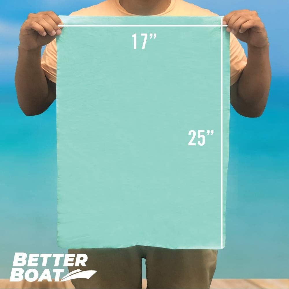 Toalla Chamois Ultra Absorbente Better Boat 1 Paquete Verde Mar