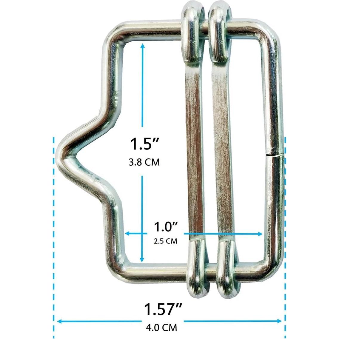 Mango de Puerta de Cerca Eléctrica Q'mark 2 Pack Negro 25.4x5.8cm