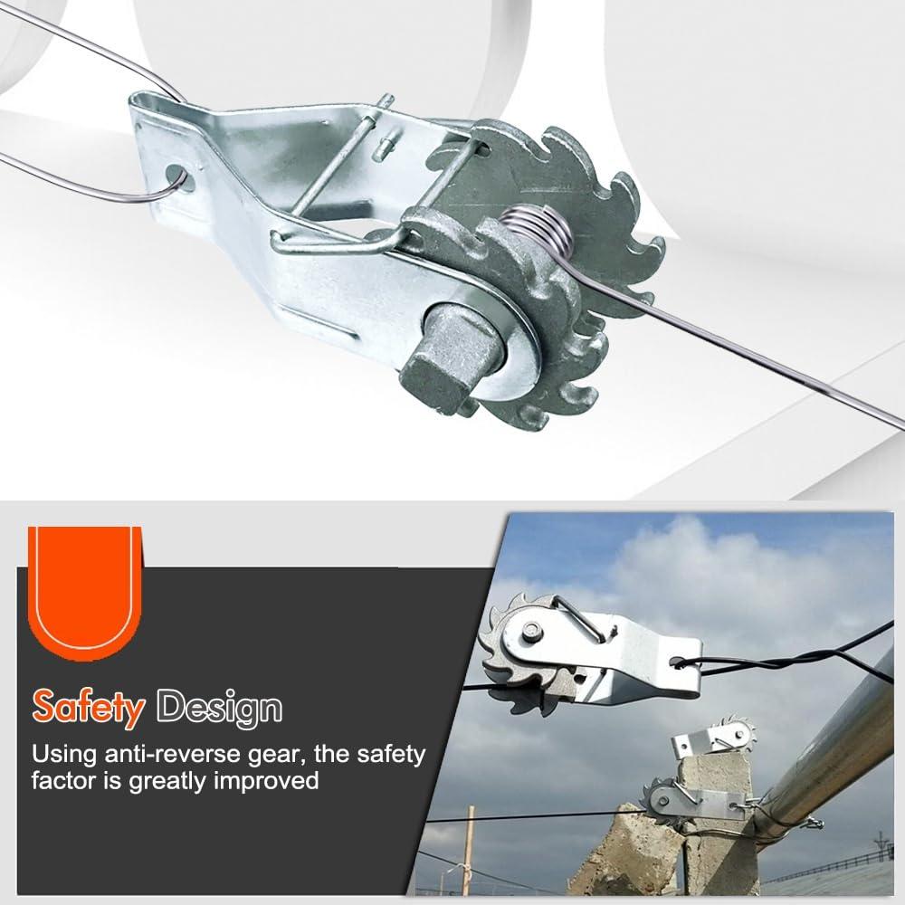 Tensores de Alambre para Cercas Eléctricas Bamboo's Grocery - Paquete de 10