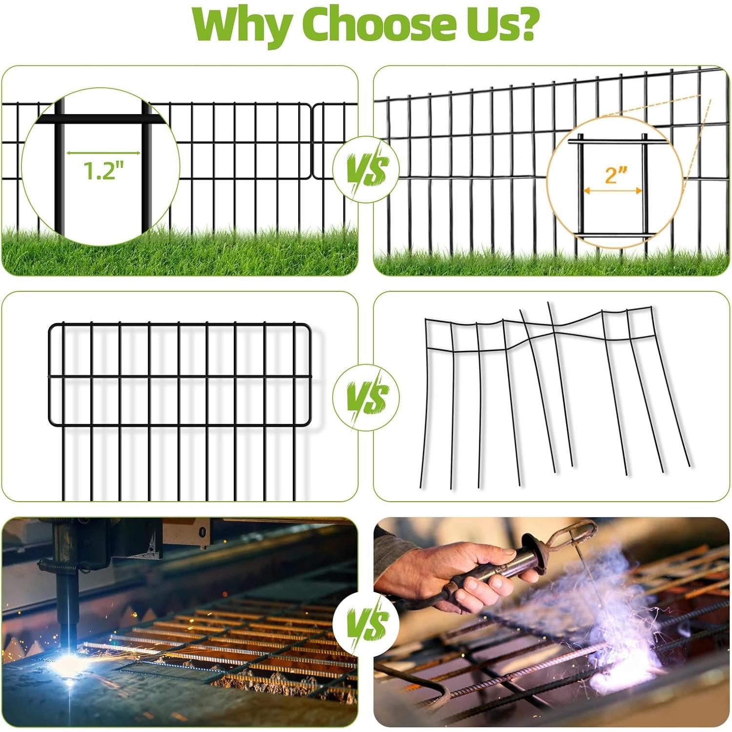 Cerca Barrera para Animales COLRASN 30 Paneles 33cm x 9.14m