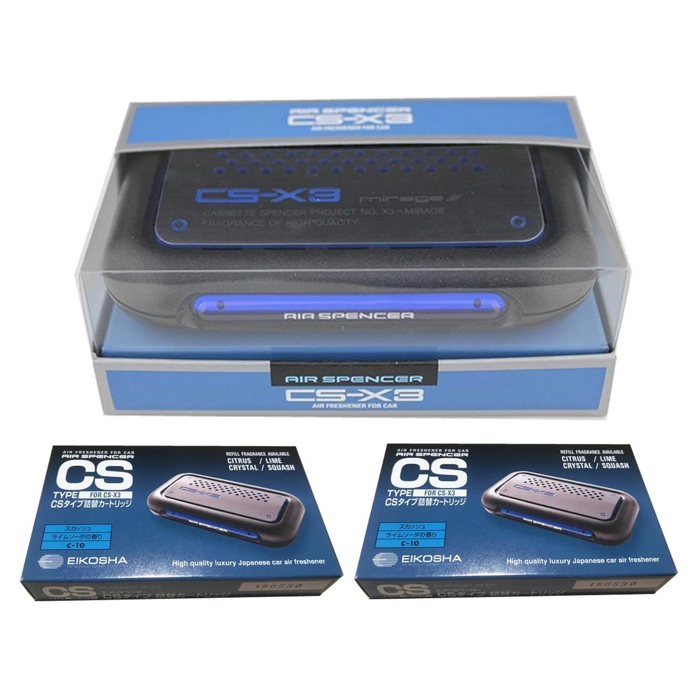 Ambientador CSX3 Squash Air Spencer con recarga 2 paquetes