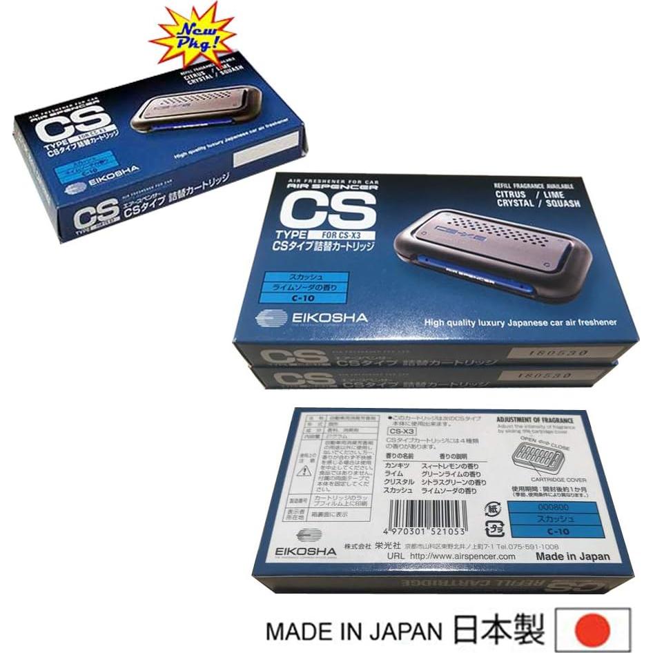 Ambientador CSX3 Squash Air Spencer con recarga 2 paquetes