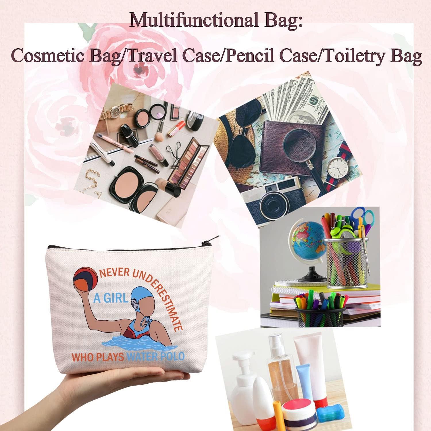 Bolsa de Maquillaje BDPWSS para Jugadoras de Water Polo - 22.86x17.02cm