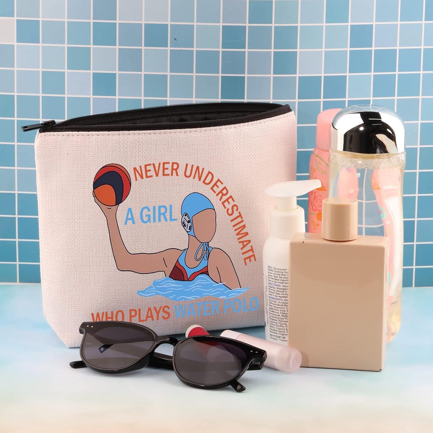 Bolsa de Maquillaje BDPWSS para Jugadoras de Water Polo - 22.86x17.02cm