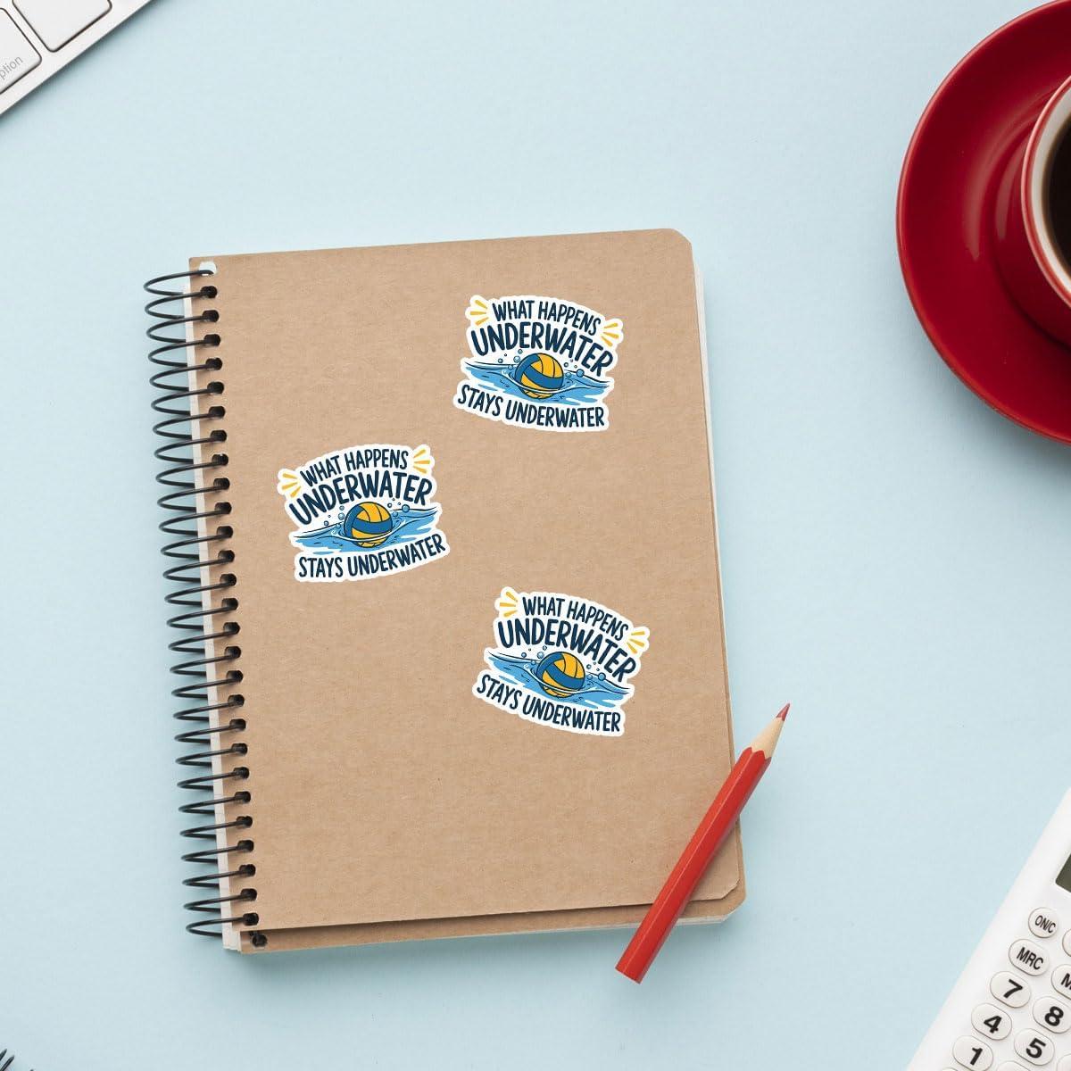 Calcomanías Divertidas Water Polo BOZENTIM 3 Pcs 7.62 cm