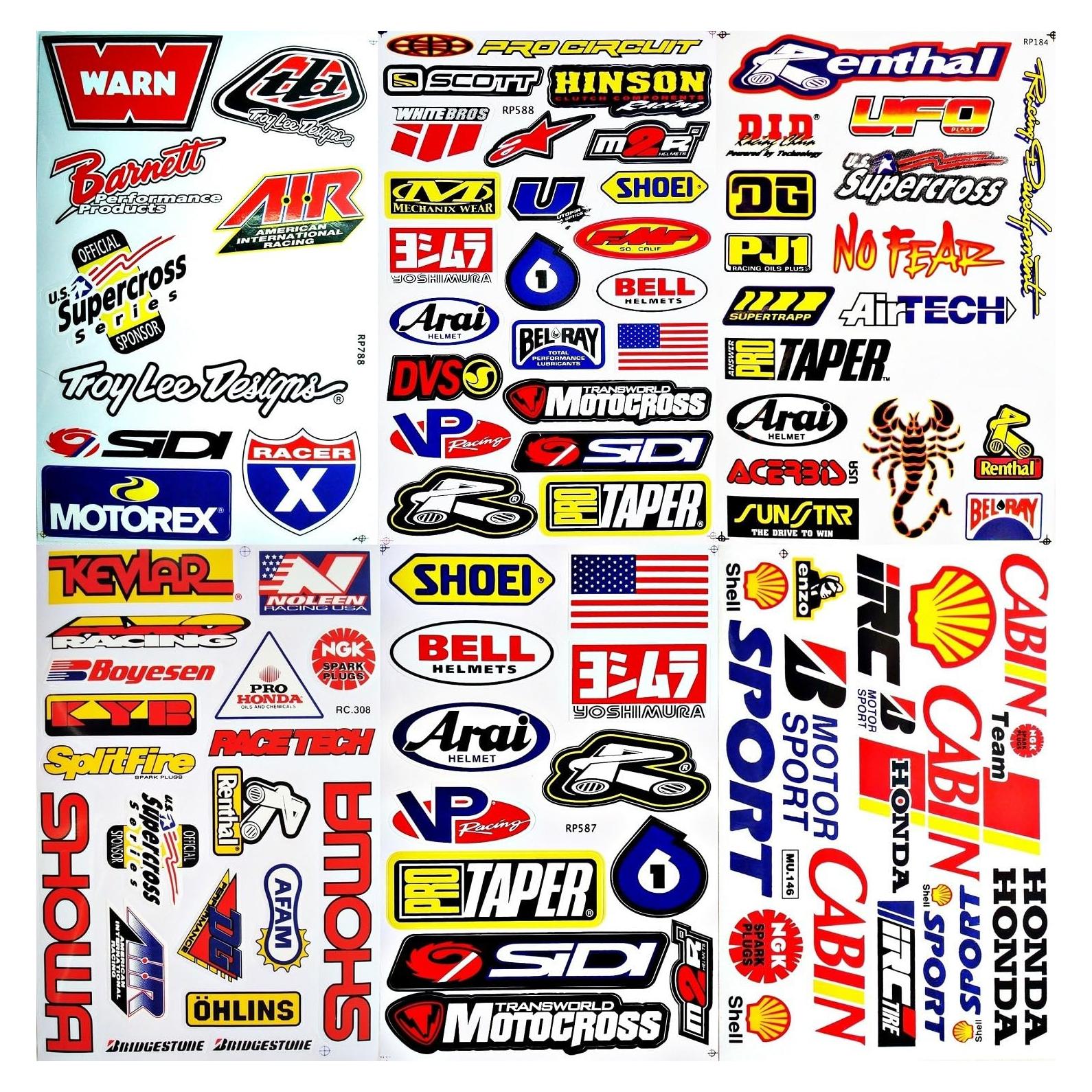 Calcomanías FIEIJ para Motocicletas y ATV - Lote 6