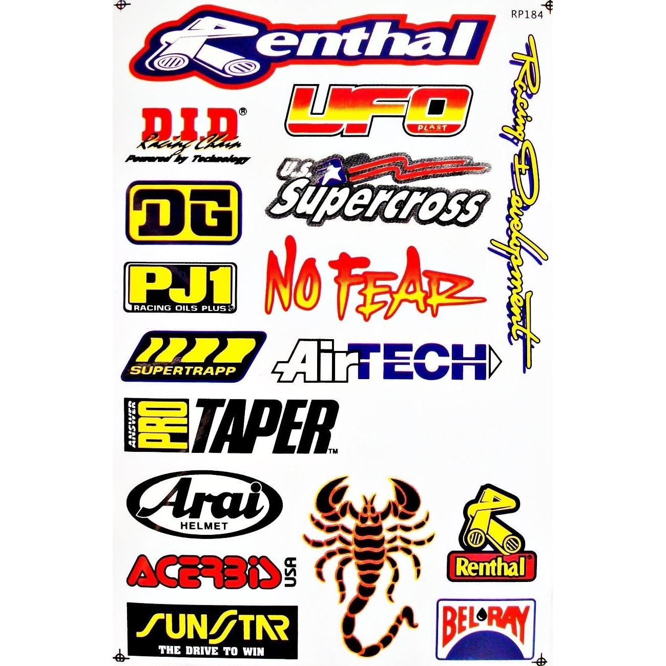 Calcomanías FIEIJ para Motocicletas y ATV - Lote 6