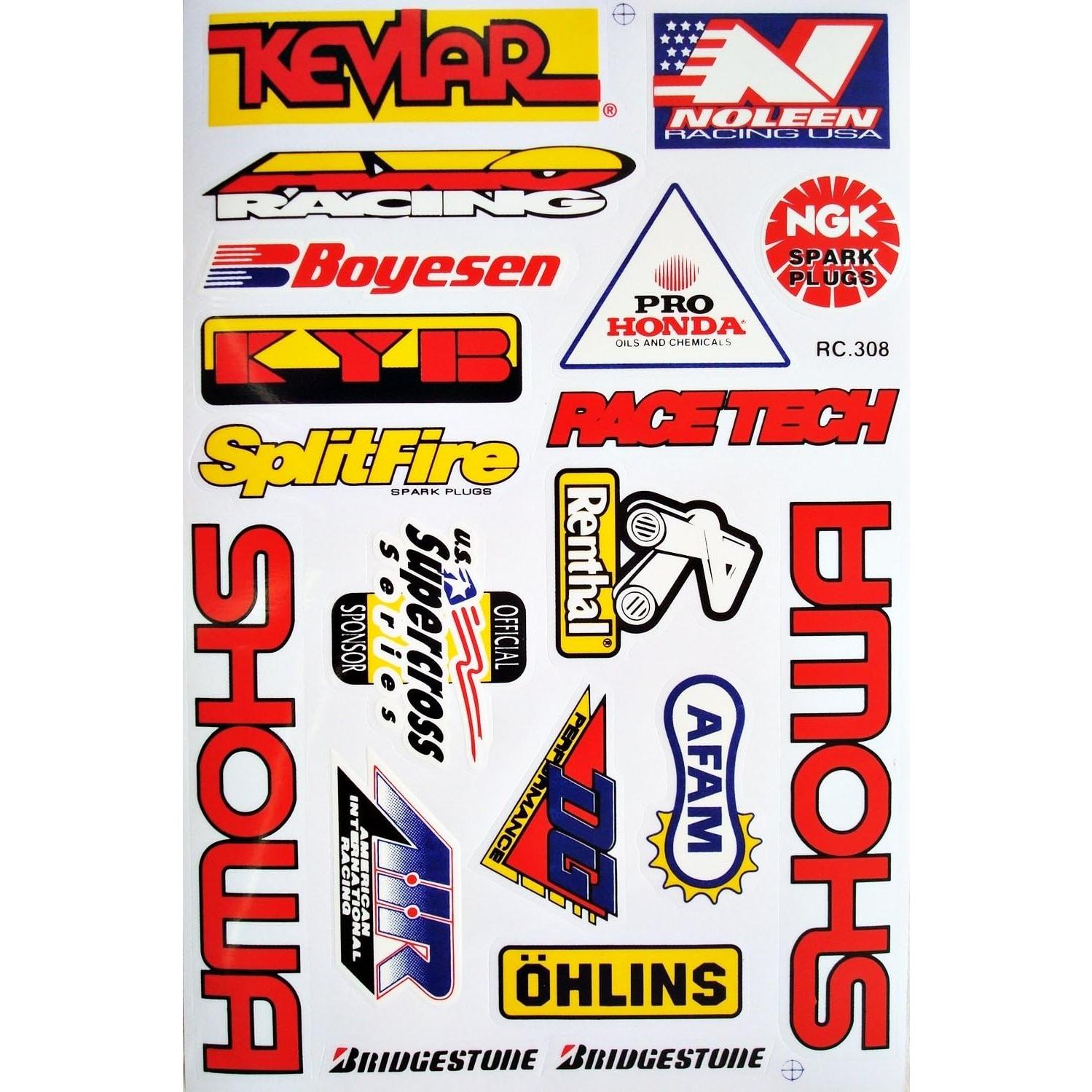 Calcomanías FIEIJ para Motocicletas y ATV - Lote 6