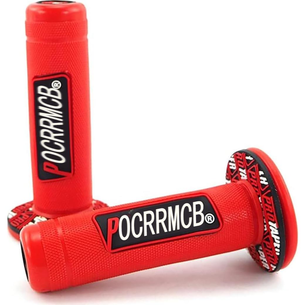 Agarres de Manillar POCRRMCB Pro Taper 22mm 24mm Rojo