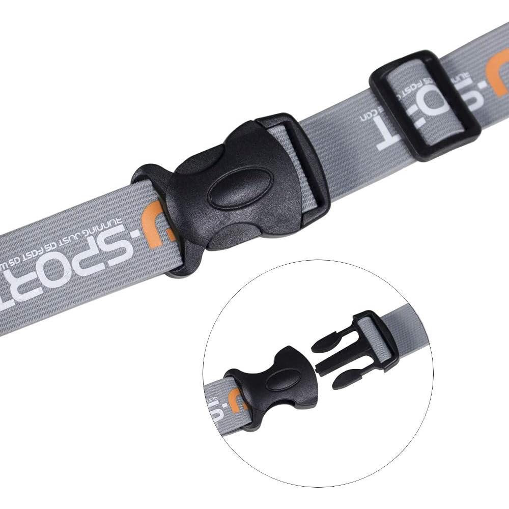 Cinturón de Carrera RJ-Sport con Soporte para Número y Geles