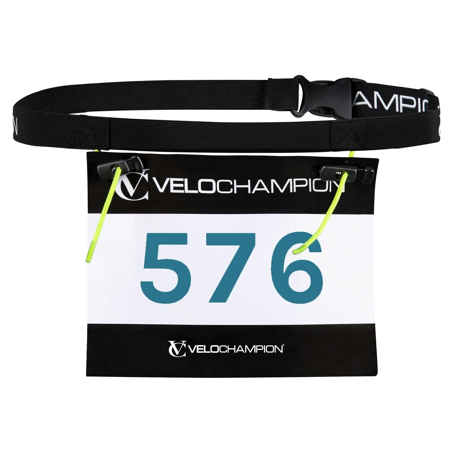 Cinturón de Correr VeloChampion Ajustable para Triatlón y Maratón