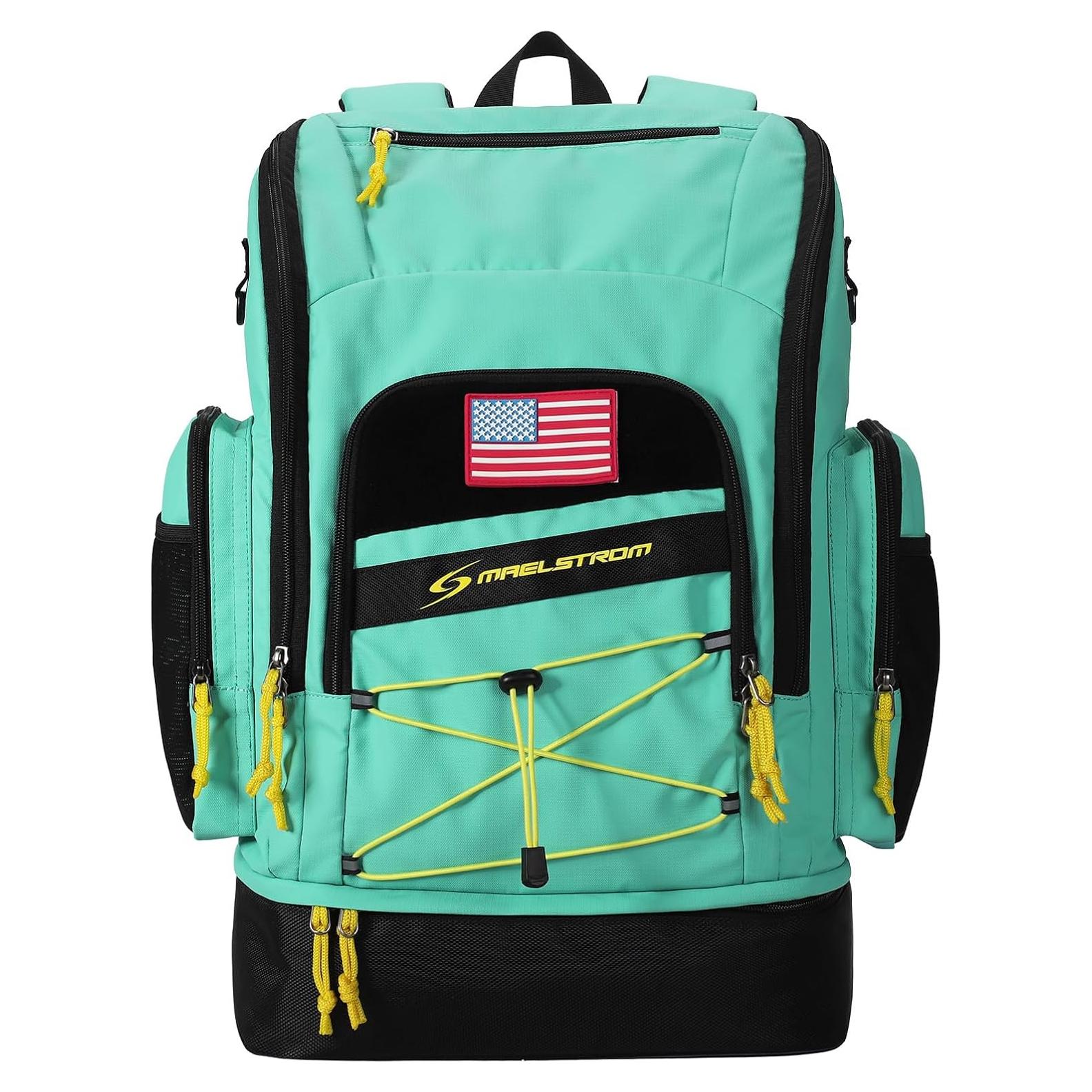 Mochila de Natación Maelstrom 35L Impermeable Azul Aqua