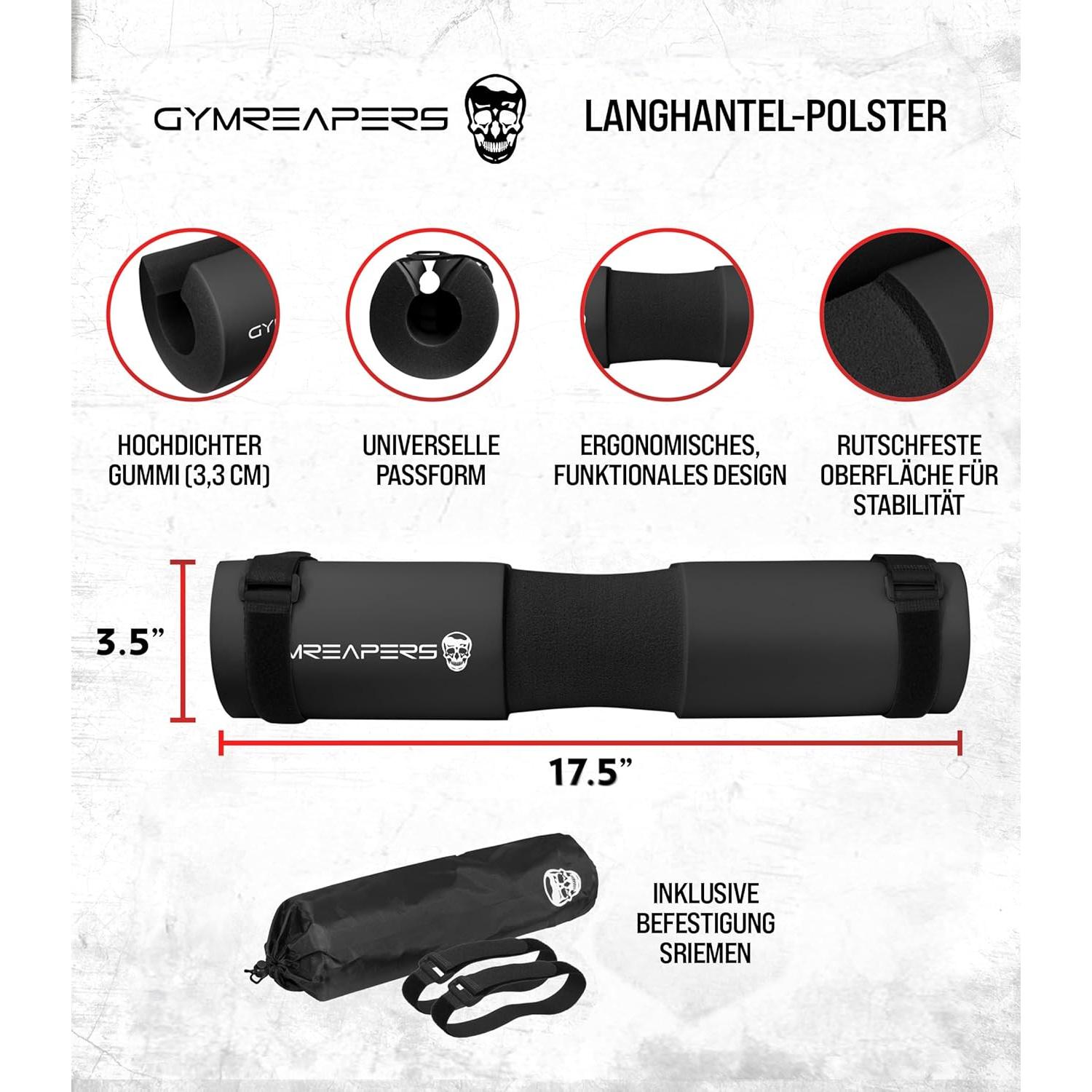 Almohadilla para Barra Gymreapers - Neopreno Antideslizante