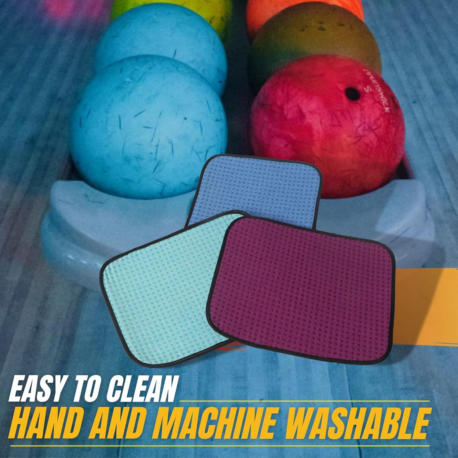 Toallas de Microfibra para Bolas de Bowling TonGass - 3 Piezas