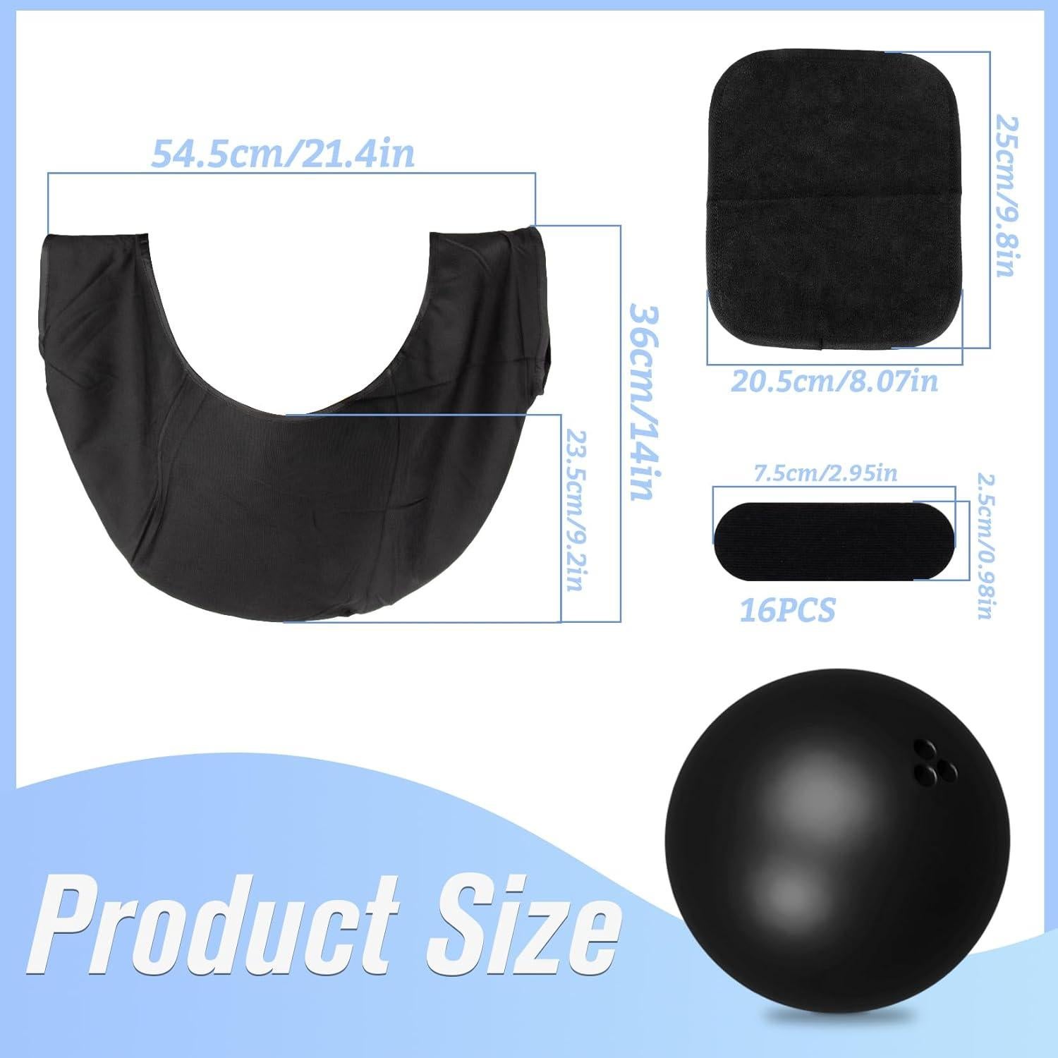 Kit Completo de Boliche RAINFLOW: Bolsa, Toalla y 16 Cintas