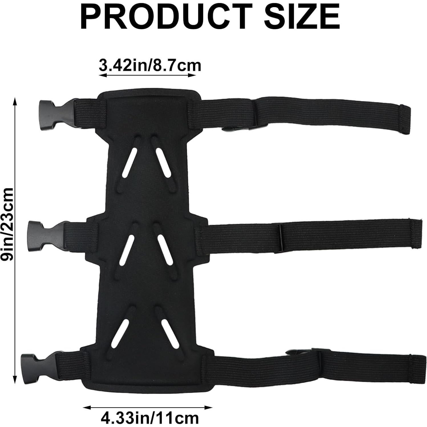 Protector de brazo de tiro con arco Lenpestia ajustable unisex