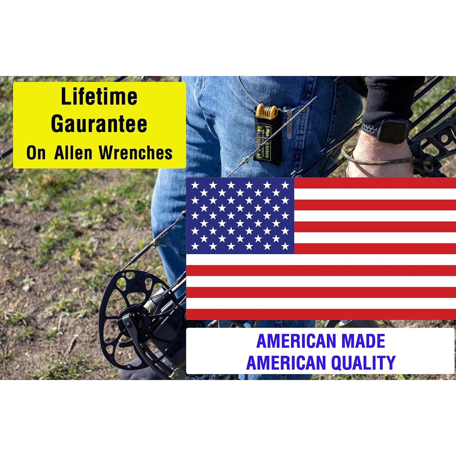 Juego de Llaves Allen Pine Ridge 9 Piezas Acero 17.5 cm