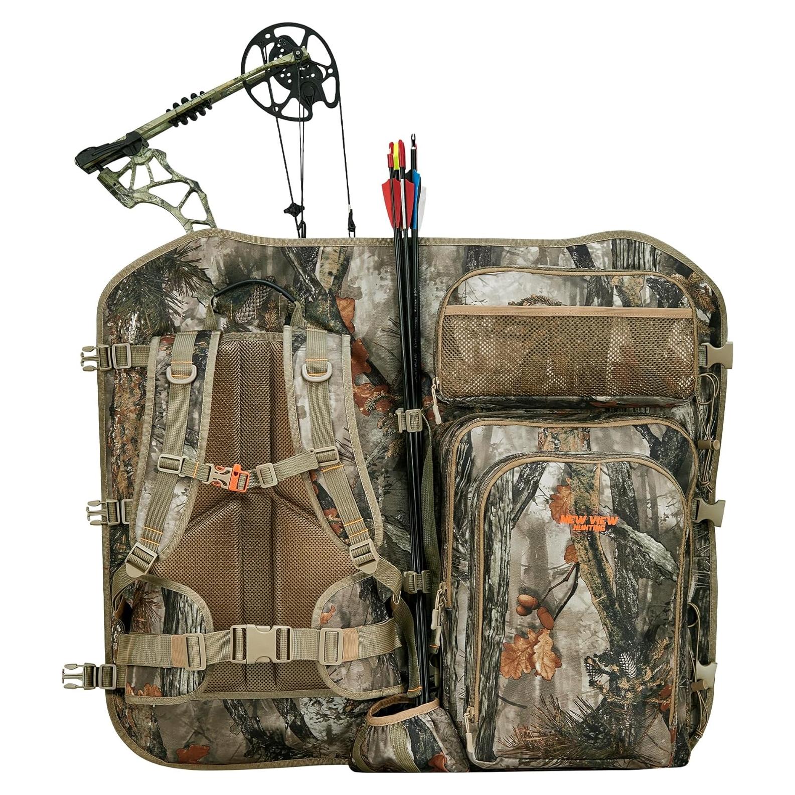Mochila de Caza NEW VIEW para Arco Camo 72x42x72cm 1.39kg