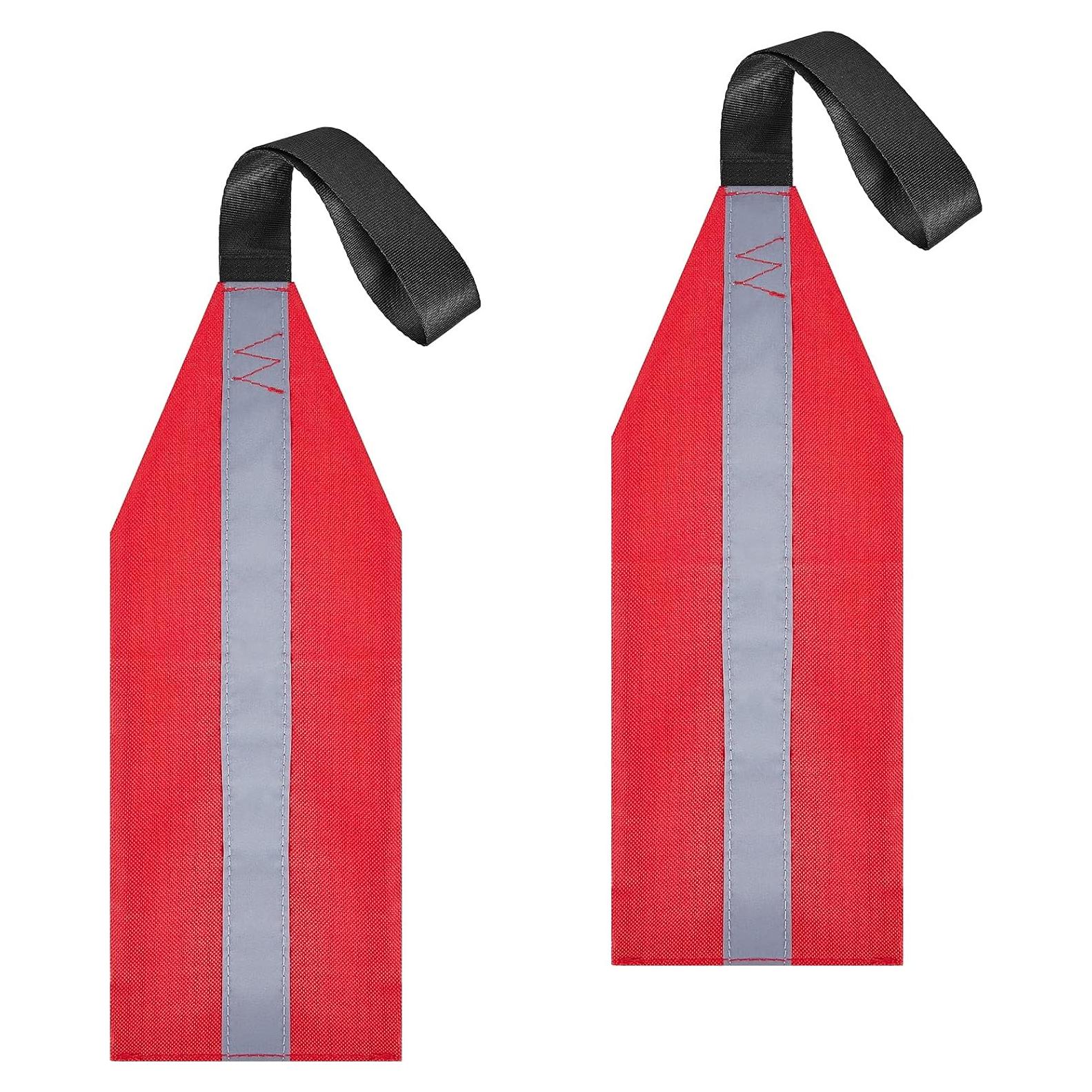 Bandera de Seguridad Frienda para Kayak y Canoa Roja Reflectante