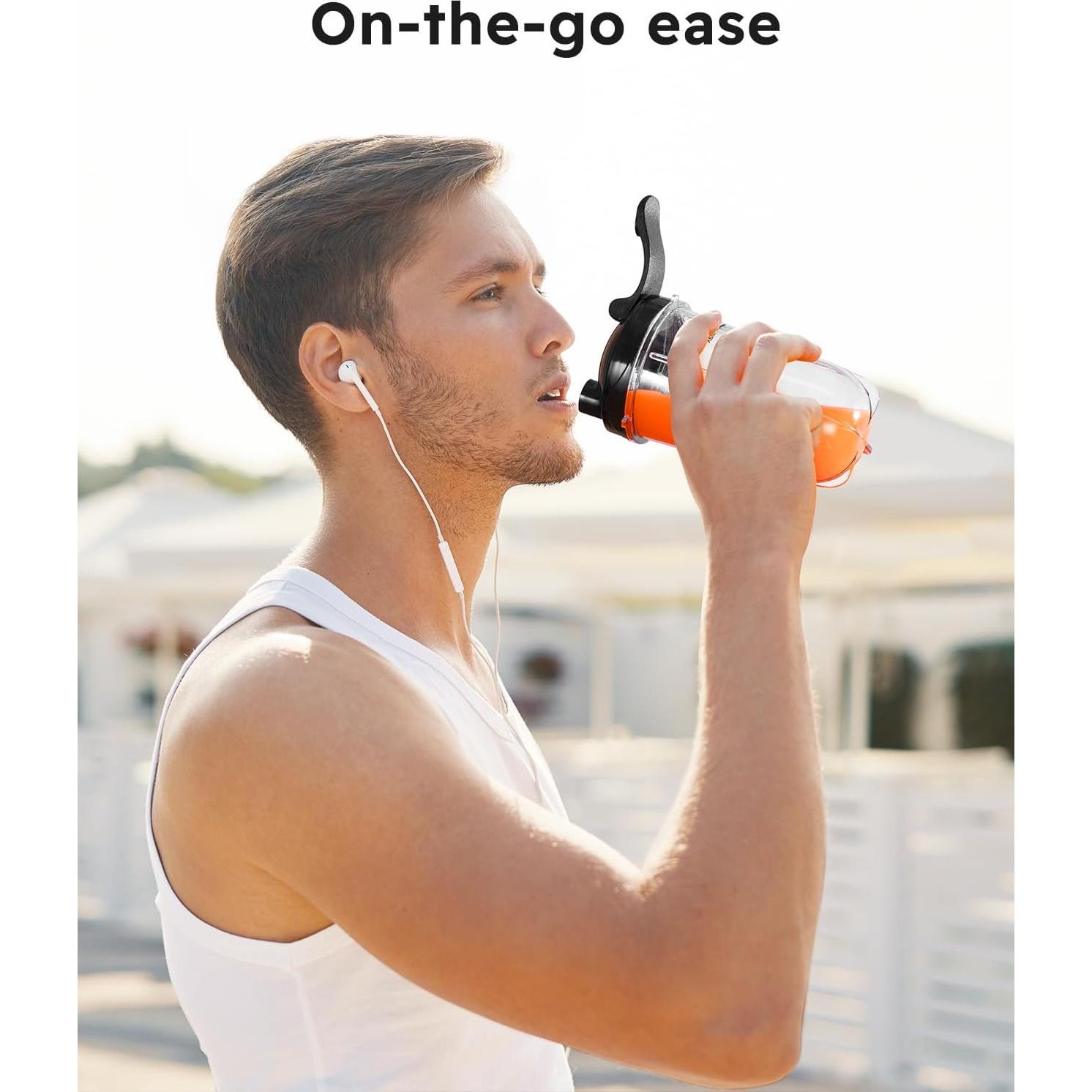 Licuadora Sangcon 5 en 1 Acero Inoxidable 40 oz y 17 oz