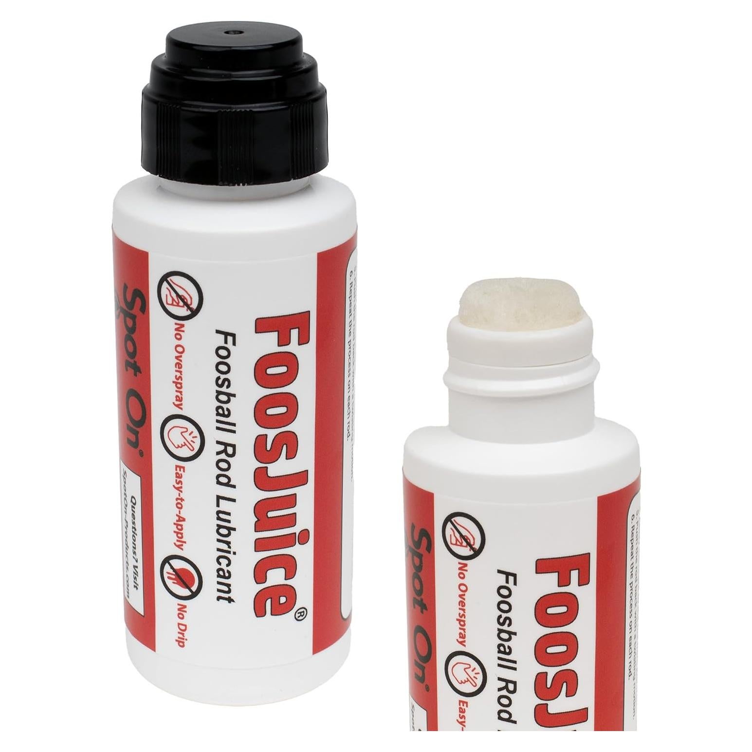 Lubricante de Silicona FoosJuice 56.7 ml con Punta Dauber