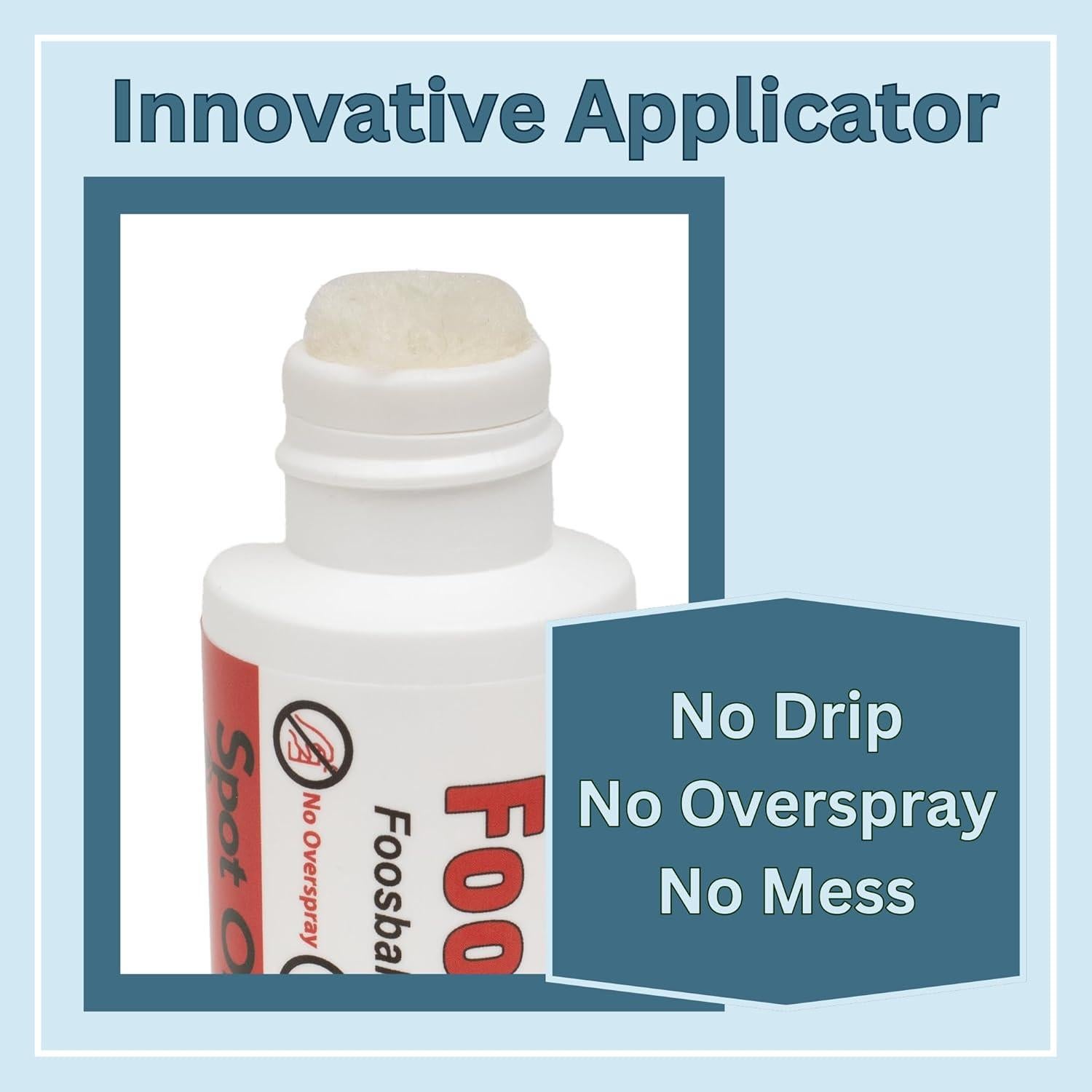 Lubricante de Silicona FoosJuice 56.7 ml con Punta Dauber