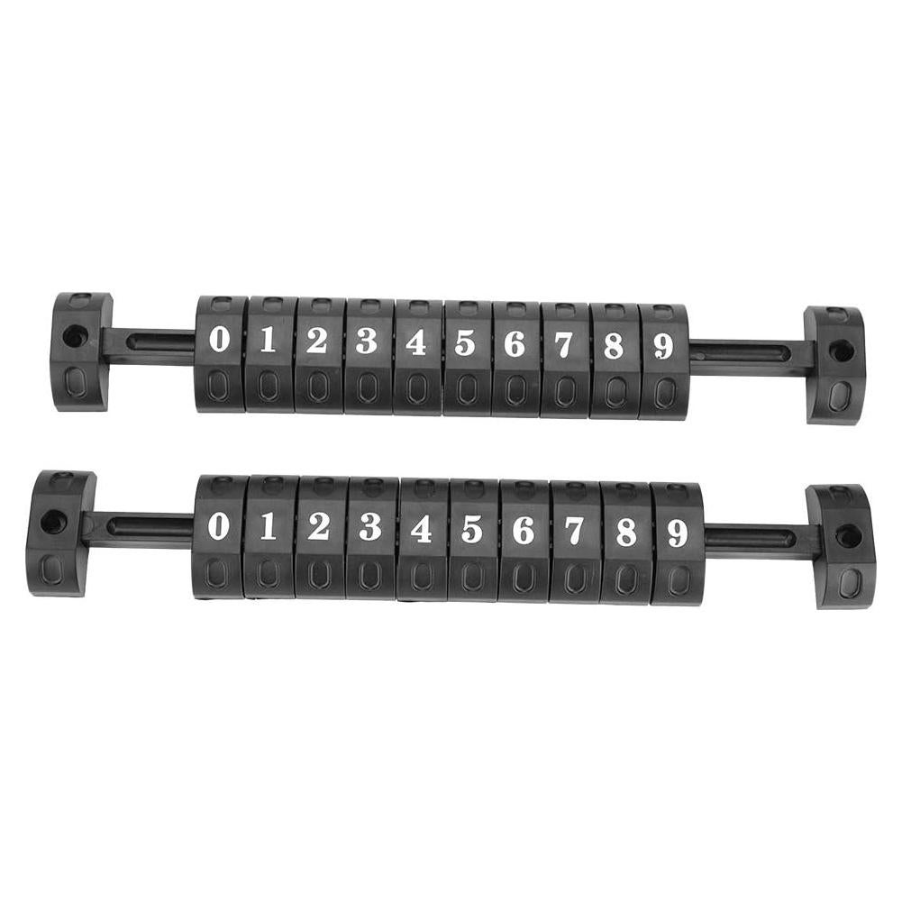 Contador de Fútbol de Mesa Alomejor 2 Piezas Negro