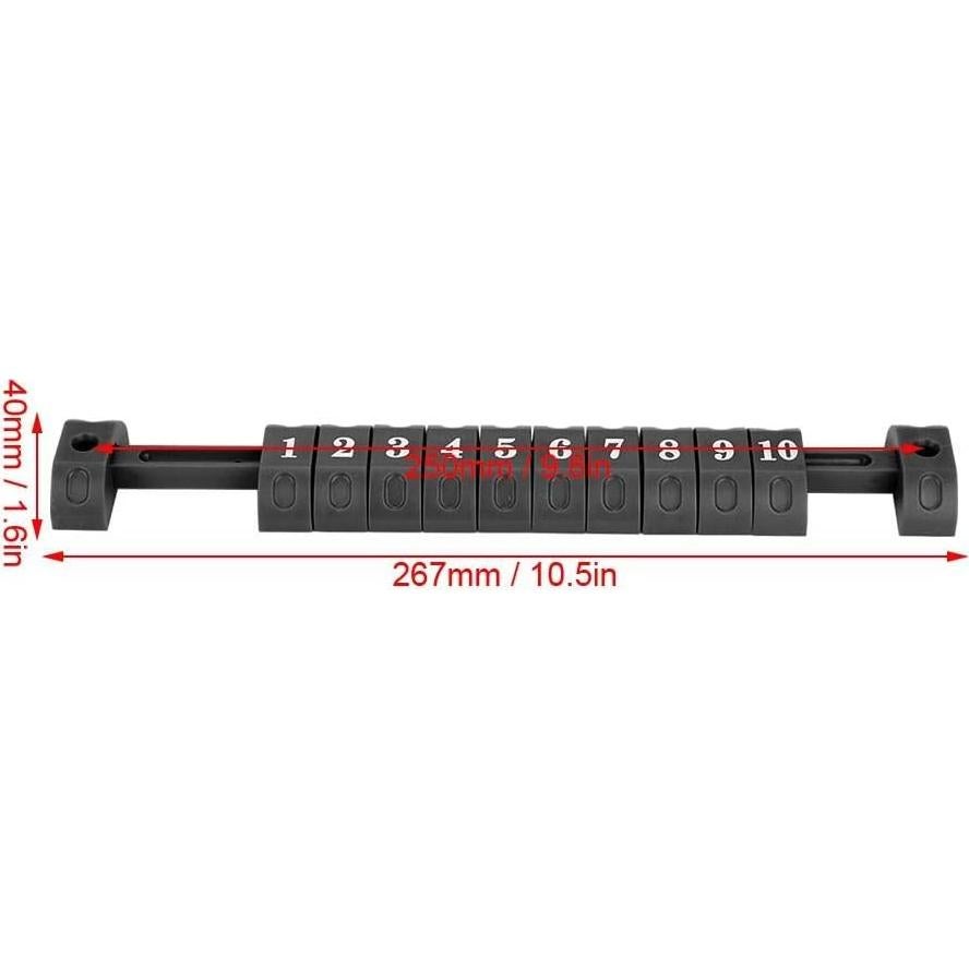 Contador de Fútbol de Mesa Alomejor 2 Piezas Negro