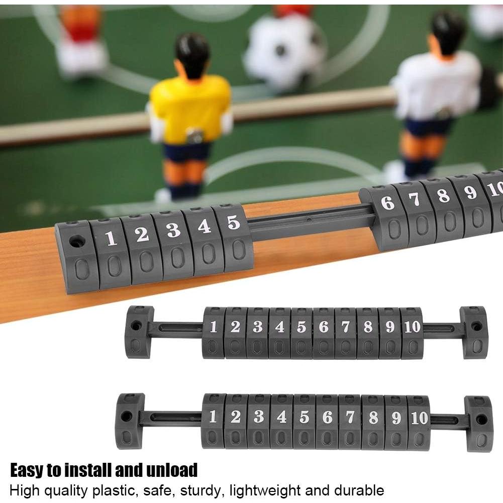 Contador de Fútbol de Mesa Alomejor 2 Piezas Negro