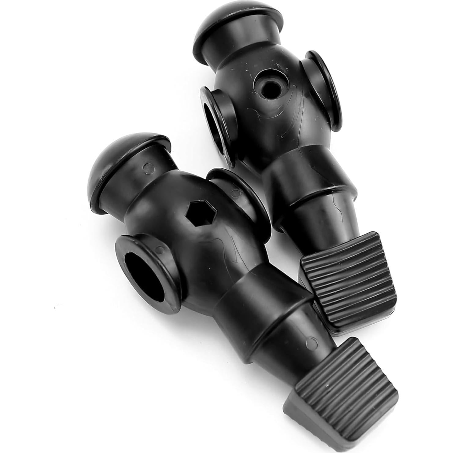 Juego de 2 Jugadores de Repuesto Marsrut para Futbolín Negro