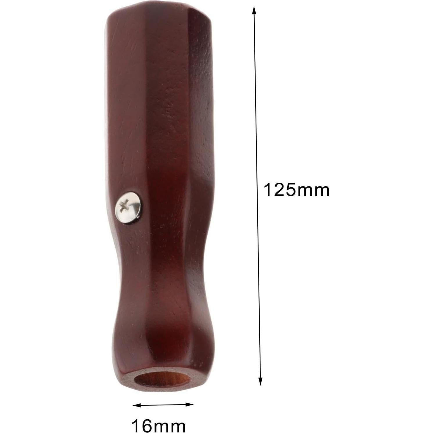 8 Mangos de Reemplazo para Futbolín Rockible 12.5cm Antideslizantes